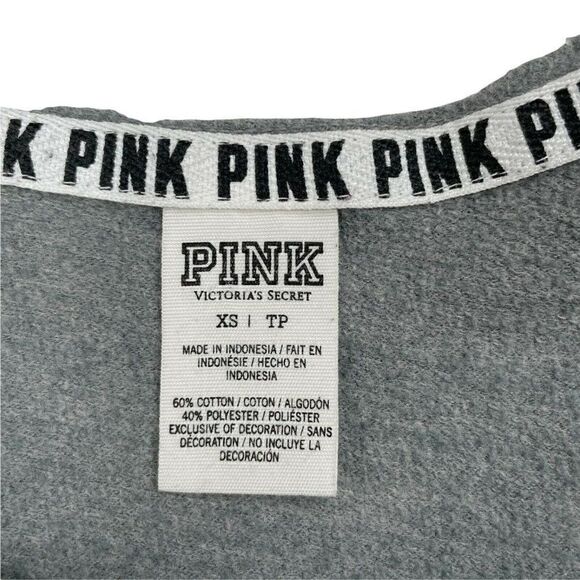 Victoria's Secret Pink Wide Neck French Terry Sweatshirt - Picture 4 of 8